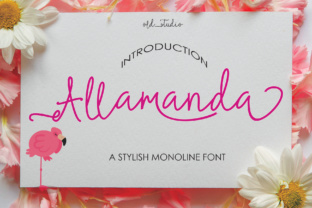 Allamanda Font: Elevating Small Business Branding