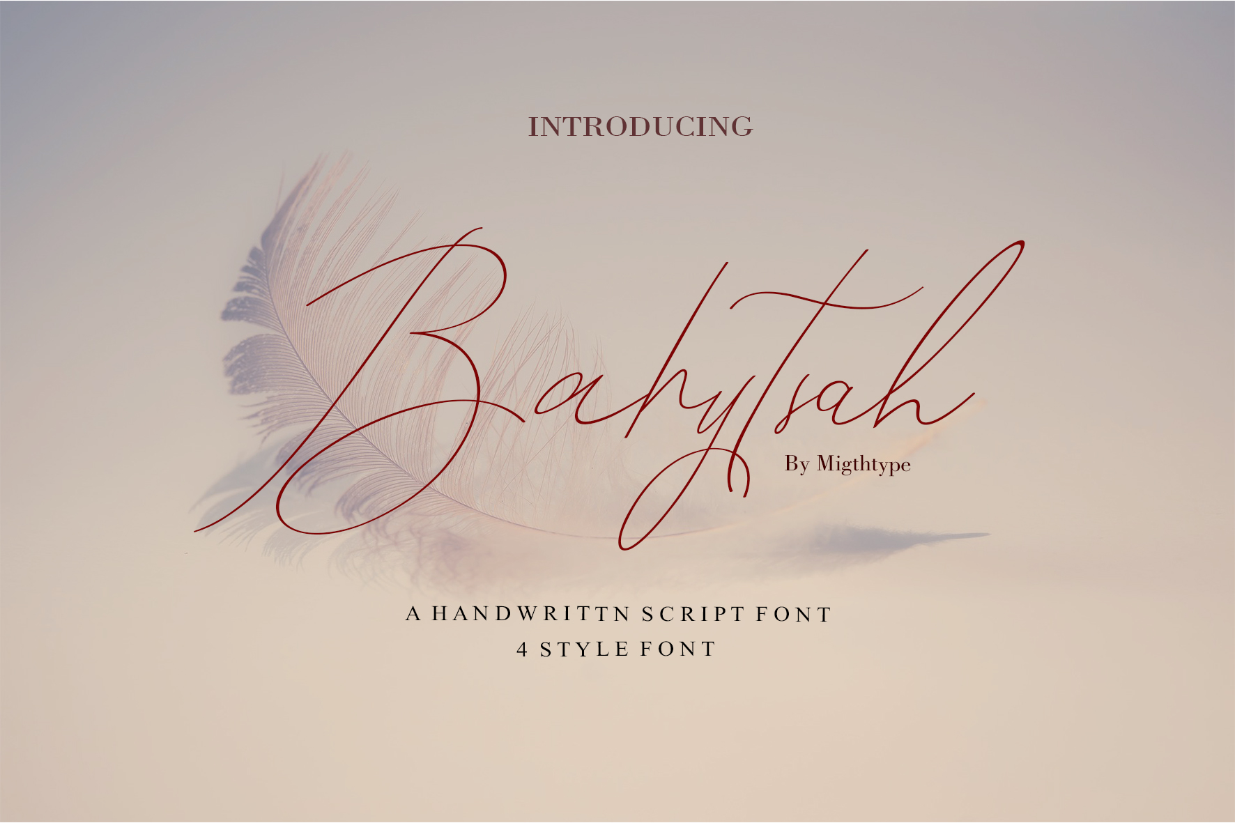 Bahytsah Font Review: Modern Script for Web Design