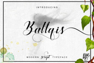 Ballqis Font Review: Elegant Script for Web Design
