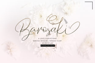 Barosaki Font: Elevate Digital Campaigns