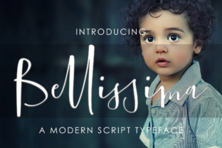 Bellissima Font: A Bold Script for Modern Branding