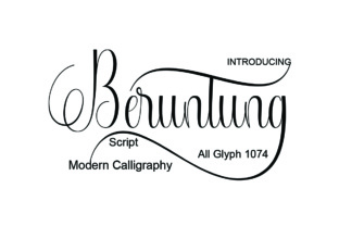 Beruntung Font Review: Elevating Small Business Branding