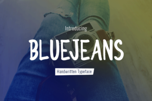 BlueJeans Font: Casual Editorial Typography