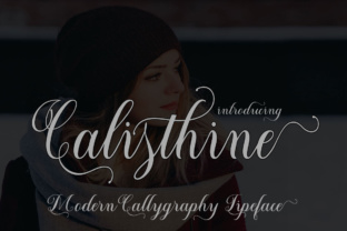 Calisthine Font: Elegant Script for Handmade Labels