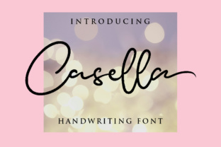 Casella Font: A Stylish Script for Crafters and Sellers