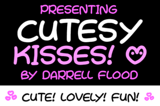 Cutesy Kisses Font: Adding Warmth to Your Brand Identity