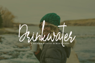 Drinkwater Font: A Modern Script for Brand Identity