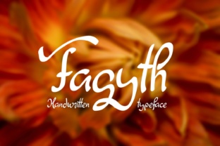 Fagyth Font: Elevating Campaign Visuals with Handwritten Charm