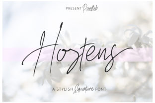 Hostens Signature Font: Elevating Editorial Layouts