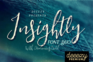 Insightly Font Duo Review: A Retro Typeface for Branding