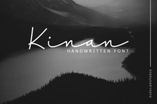 Kinan Font: Modern Script Typography for Small Business Branding