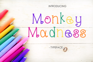 Monkey Madness: A Handwritten Font That Adds Charm to Your Craft Business