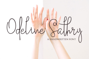 Odeline Sathry Font for Modern Web Design
