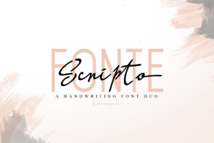 Scripto Fonte: A Refined Script Font for Editorial Design