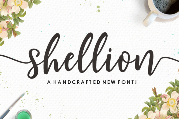 Shellion Font: Elevating Web Design with Elegant Script