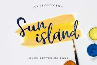 Sun Island Font Review: Airy Script for Brand Identity