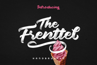 The Frenttel Font: A Chubby Script for Sweet Branding