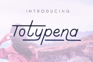 Totypena Font: Retro Branding for Small Business
